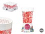 Acorde Ambientateur Gel Boule Fraise des Bois 150g 8x14.8x6.2cm (Set de 12)