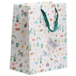 Party Time Sac cadeau avec détails dorés, modèles assortis