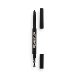 Makeup Revolution Duo Brow Definer - Marron moyen