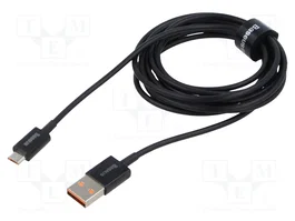 BASEUS Câble USB 2.0 High Speed USB A vers USB B micro 2m noir