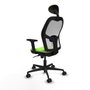 Piqueras y Crespo 2D036N1 Chaise de Bureau avec Appui-tête Pistache