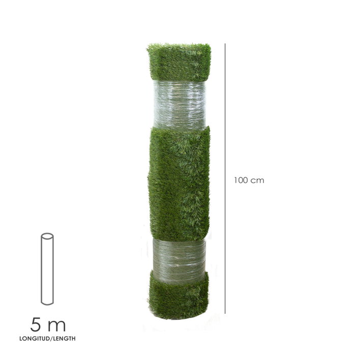 PAPILLON Gazon Artificiel 33 mm - Rouleau 1x5 mètres