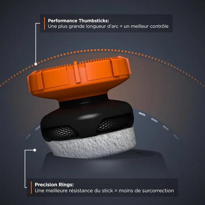 Steelseries KontrolFreek Call of Duty BO7 Performance Thumbsticks Pack de 2 - Édition Collector - Manettes Xbox - Orange Steelseries KontrolFreek Call of Duty BO7 Performance Thumbsticks Pack de 2 - Édition Collector - Manettes Xbox - Orange