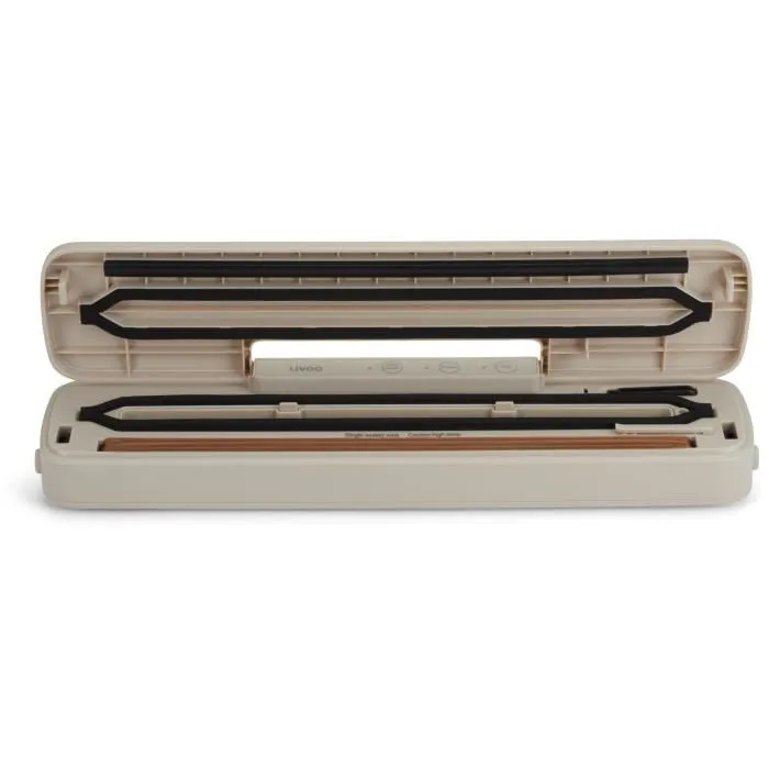 Livoo DOM503C Machine de Mise sous Vide Alimentaire 80W - 2 Fonctions - avec Rouleau de Film 28 cm x 3 m et Lame de Découpe