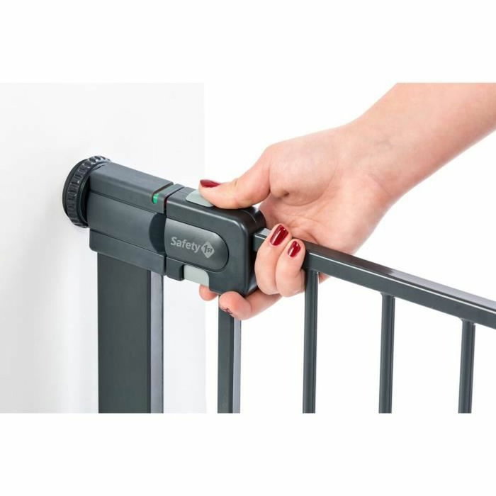 Safety 1st Barrière de sécurité Easy Close Metal Anthracite 73-80 cm