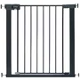 Safety 1st Barrière de sécurité enfant SAFETY 1ST Easy Close Metal, porte coulissante à pression ajustable 73-80 cm, fixation sans vis ni perçage, gris anthracite