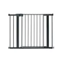 Safety 1st Barrière de sécurité enfant SAFETY 1ST Easy Close Metal, porte coulissante à pression ajustable 73-80 cm, fixation sans vis ni perçage, gris anthracite