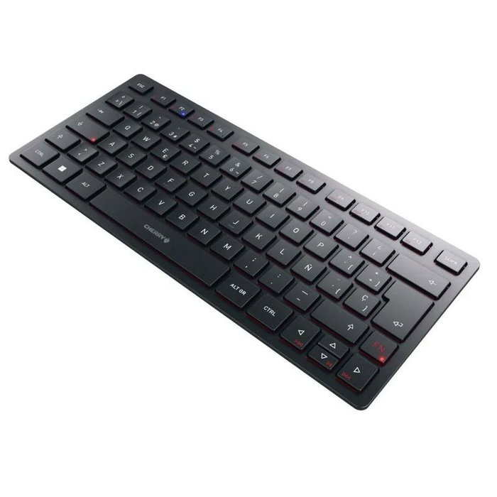 Clavier Cherry KW 9200 MINI Noir Espagnol Qwerty QWERTY Clavier Cherry KW 9200 MINI Noir Espagnol Qwerty QWERTY