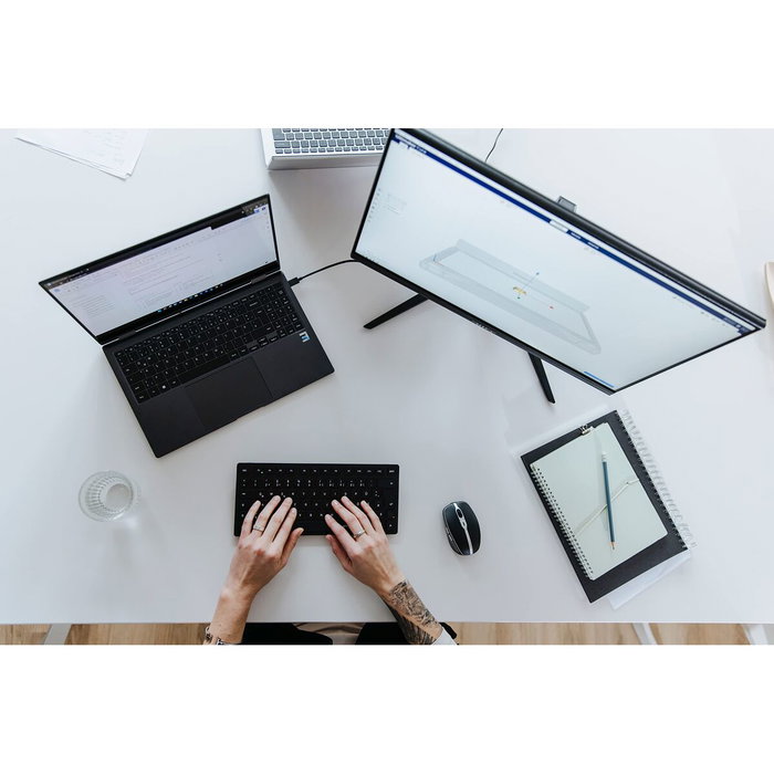 Clavier Cherry KW 9200 MINI Noir Espagnol Qwerty QWERTY Clavier Cherry KW 9200 MINI Noir Espagnol Qwerty QWERTY