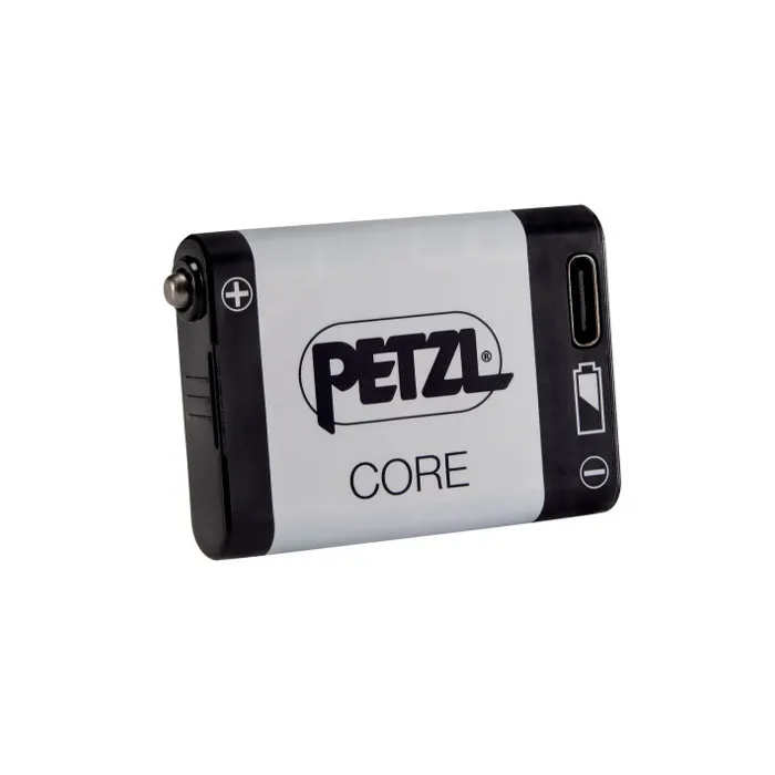 Petzl Batterie lithium-ion ACCU CORE 1250 mAh Rechargeable USB-C Compatible TIKKINA et TIKKA Petzl Batterie lithium-ion ACCU CORE 1250 mAh Rechargeable USB-C Compatible TIKKINA et TIKKA