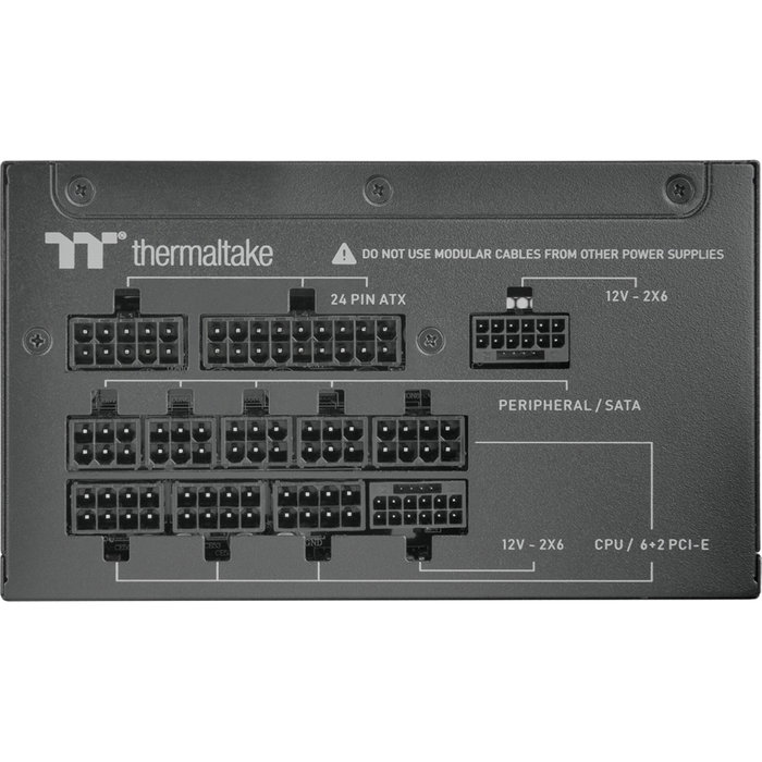 Thermaltake Toughpower XT 1200W, Alimentation PC ATX 3.1, 1200W, Noir