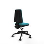 PIQUERAS Y CRESPO Chaise Elche Asynchrone Turquoise sans accoudoirs