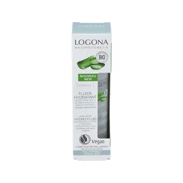 LOGONA Fluide hydratant aloe vera et acide hyaluronique 30ml