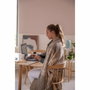 Imetec Couverture Chauffante en Velours Marron 180x140 cm
