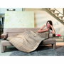 Imetec Couverture Chauffante en Velours Marron 180x140 cm
