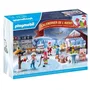 Playmobil 71472 Calendrier de l'Avent Marché de Noël avec 24 surprises et 84 pièces, Dès 4 ans