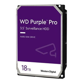 WD Disque Dur Interne 18 To 3.5" SATA 6Gb/s 7200 rpm 512 Mo Cache SkyHawk AI Surveillance