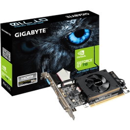 Gigabyte GeForce GT 710 2 Go GDDR3 Carte Graphique NVIDIA PCI Express 2.0 HDMI VGA DVI