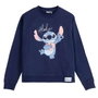 Cerdá Sweatshirt en coton brushed Stitch Taille S - Dark Blue