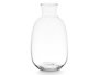 Giftdecor Vase en verre à col haut 36 cm transparent 19x19 cm