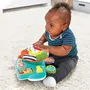 VTech Baby Volant Baby Pilote - Volant interactif éducatif pour bébé 6 mois+ avec 6 boutons, chansons, mélodies et radio