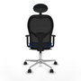 Piqueras y Crespo Chaise de Bureau Jorquera 1D086N1 Bleu