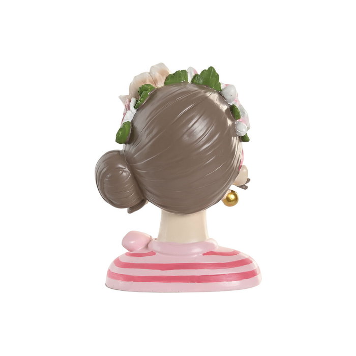 Home ESPRIT Figurine Décorative Femme Bleu Rose (2 Unités) Home ESPRIT Figurine Décorative Femme Bleu Rose (2 Unités)