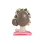 Home ESPRIT Figurine Décorative Femme Bleu Rose (2 Unités)