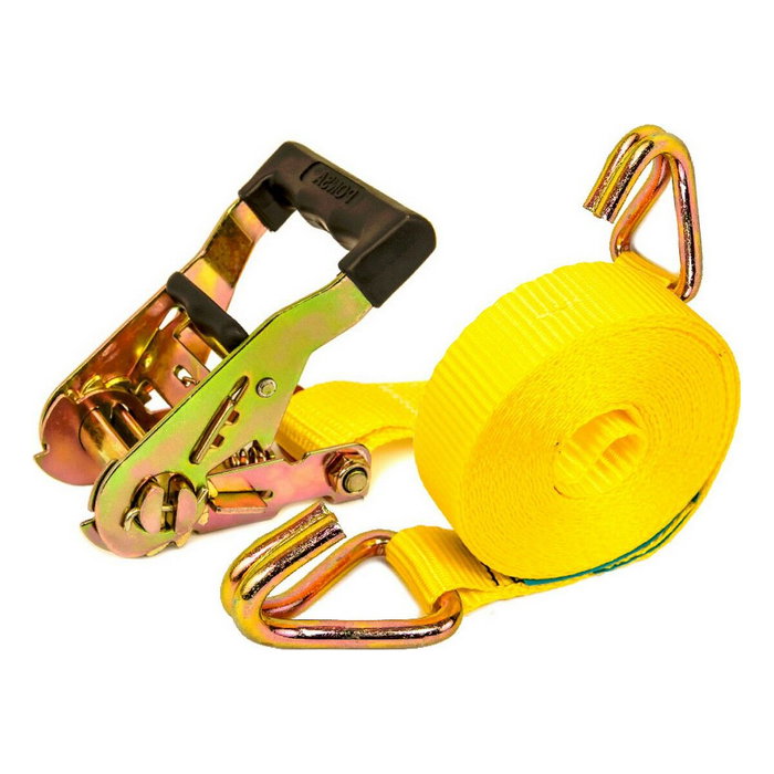 Cliquet Ponsa 027,046,035,108 Jaune Ergonomique Fermé 35 mm x 6 m Cliquet Ponsa 027,046,035,108 Jaune Ergonomique Fermé 35 mm x 6 m