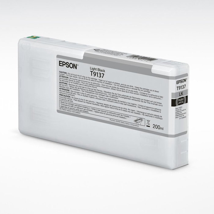 Epson Cartouche d'encre T9137 Light Black 200ml Epson Cartouche d'encre T9137 Light Black 200ml