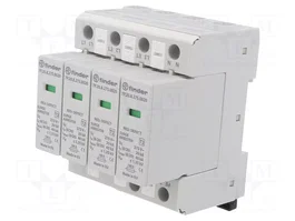 FINDER Limiteur de surtensions Type 2, 3+N, 20kA, pour rail DIN