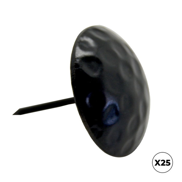Micel Clavo golf CL02, acier noir, 30 x 30 mm, 25 unités Micel Clavo golf CL02, acier noir, 30 x 30 mm, 25 unités