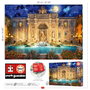 Educa Puzzle 1000 pièces Fontana Di Trevi Roma 19923, coloré 48x68 cm, espagnol