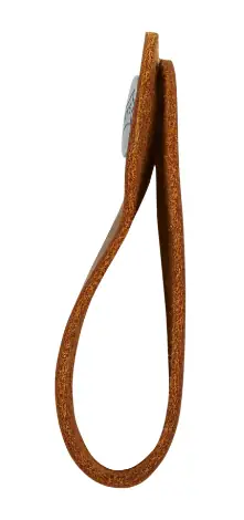 LEVYS Adaptateur de sangle pour guitare acoustique en cuir marron