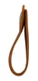 LEVYS Adaptateur de sangle pour guitare acoustique en cuir marron