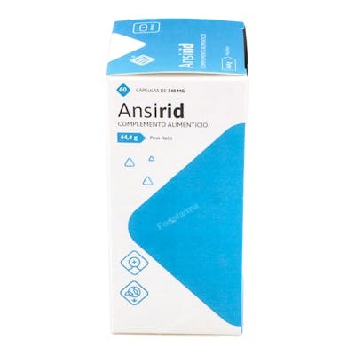 GHEOS ANSIRID 60cap. GHEOS ANSIRID 60cap.