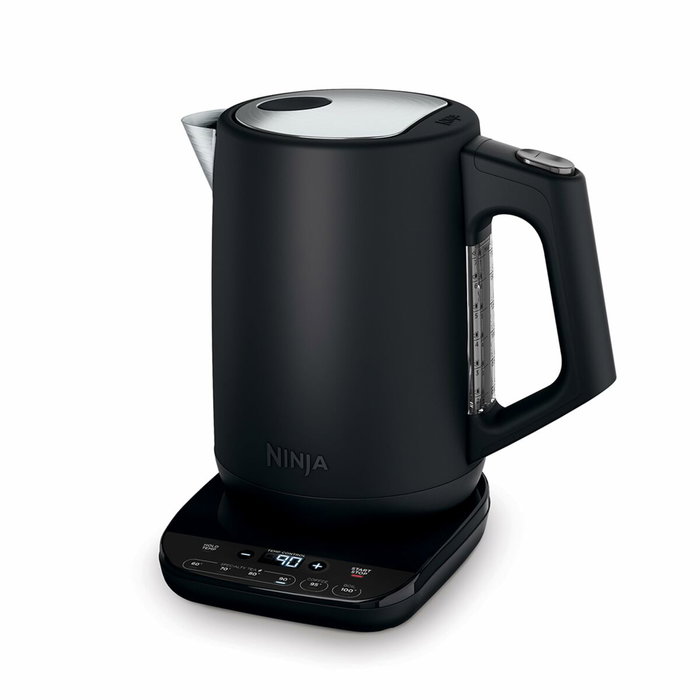 Ninja KT200EU Bouilloire électrique 1,7 L, Inox brossé noir, 3000W