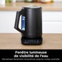 Ninja KT200EU Bouilloire électrique 1,7 L, Inox brossé noir, 3000W