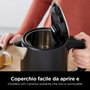 Ninja KT200EU Bouilloire électrique 1,7 L, Inox brossé noir, 3000W