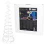GSC Evolution Arbre de Noël LED intelligent 1,5m Bluetooth et télécommande 24 fonctions RGB IP44