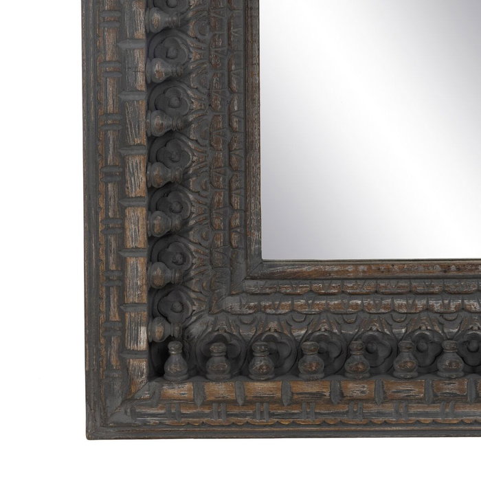 BigBuy Home Miroir sur Pied Brun foncé Vertical BigBuy Home Miroir sur Pied Brun foncé Vertical
