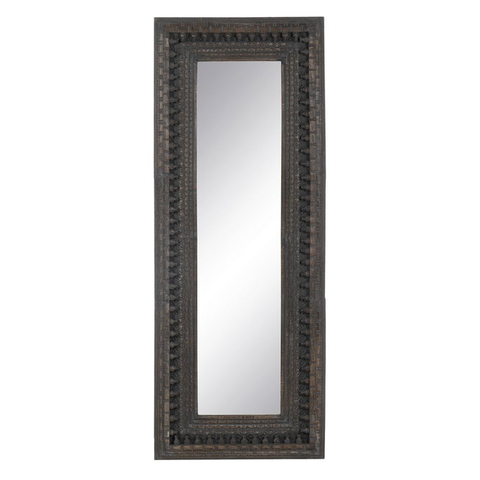 BigBuy Home Miroir sur Pied Brun foncé Vertical BigBuy Home Miroir sur Pied Brun foncé Vertical