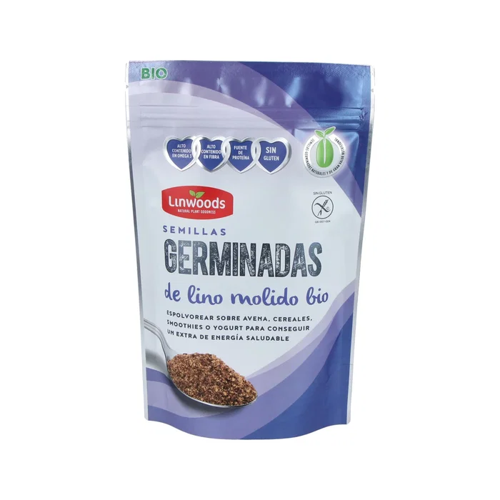 Linwoods Semences de lin germinées moulues 200 g bio Linwoods Semences de lin germinées moulues 200 g bio