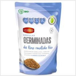 LINWOODS Graines de lin germées et moulues BIO 208g