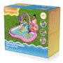 Bestway 53175 Piscine Gonflable et Parc de Jeux Papillons 180x180x117 cm pour Jardin +2 Ans