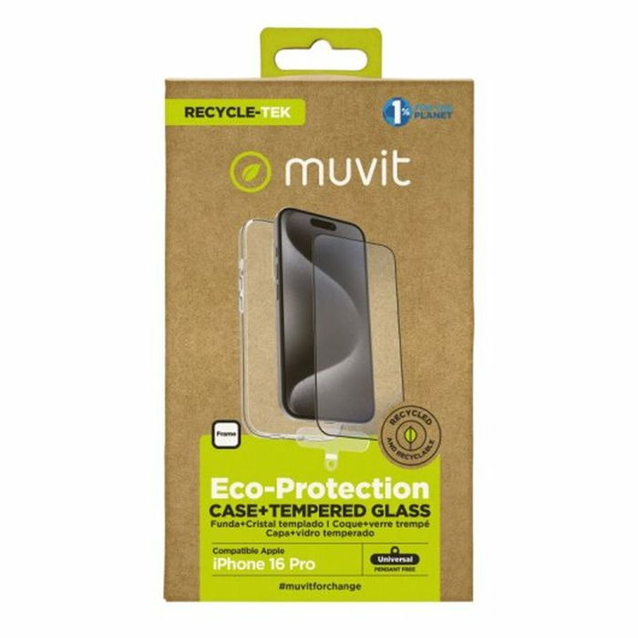 Protection pour téléphone portable Muvit iPhone 16 Pro