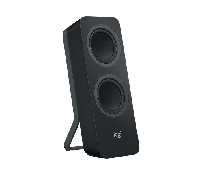 Logitech Z207 Haut-parleurs Bluetooth Stéréo pour Ordinateur - Connexion Sans Fil et Filaire - Puissance RMS 5 W - Noir