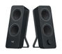 Logitech Z207 Haut-parleurs Bluetooth Stéréo pour Ordinateur - Connexion Sans Fil et Filaire - Puissance RMS 5 W - Noir
