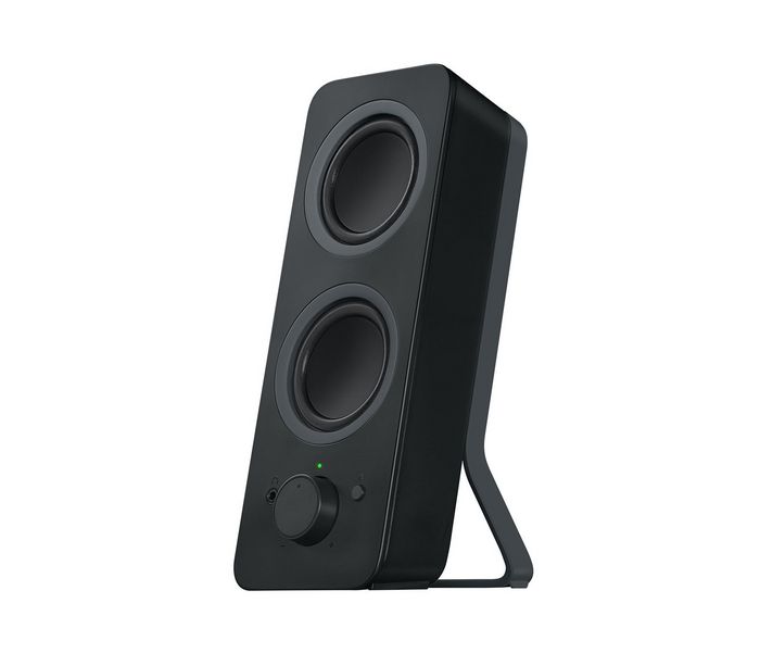 Logitech Z207 Haut-parleurs Bluetooth Stéréo pour Ordinateur - Connexion Sans Fil et Filaire - Puissance RMS 5 W - Noir