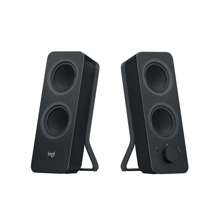 Logitech Z207 Haut-parleurs Bluetooth pour ordinateur, Noir